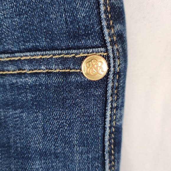 Rock & Republic Denim Rx Fever Midrise Jean Size 2 Blue - Picture 3 of 14